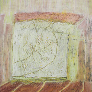 Itatiba, oil stick on canvas paper, 24” x 18”